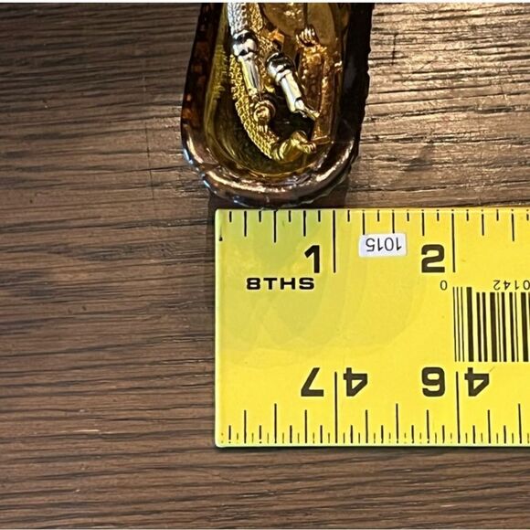 Vintage Amber Victorian Shoe Boot - Picture 12 of 12